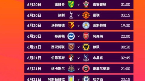 2025英超第34轮争冠冲刺：维拉锁定第4，维拉锁定第4名